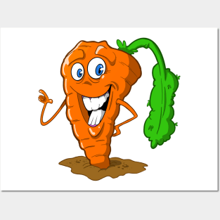 Carrot Character Posters and Art
